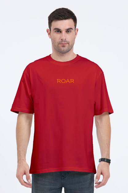 Roar Aggressive Lion Unisex Oversized Classic T-Shirt