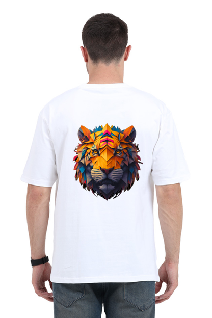 Roar Aggressive Lion Unisex Oversized Classic T-Shirt