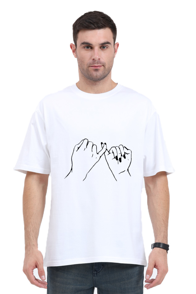 Pinky Promise Unisex Oversized Standard T-Shirt