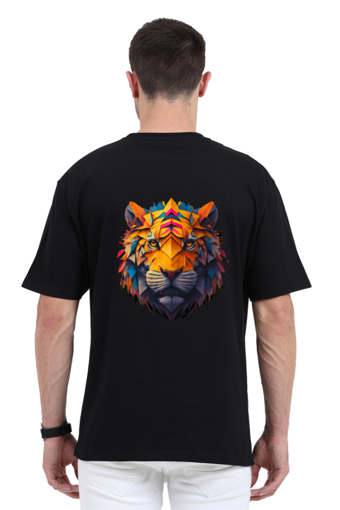 Roar Aggressive Lion Unisex Oversized Classic T-Shirt