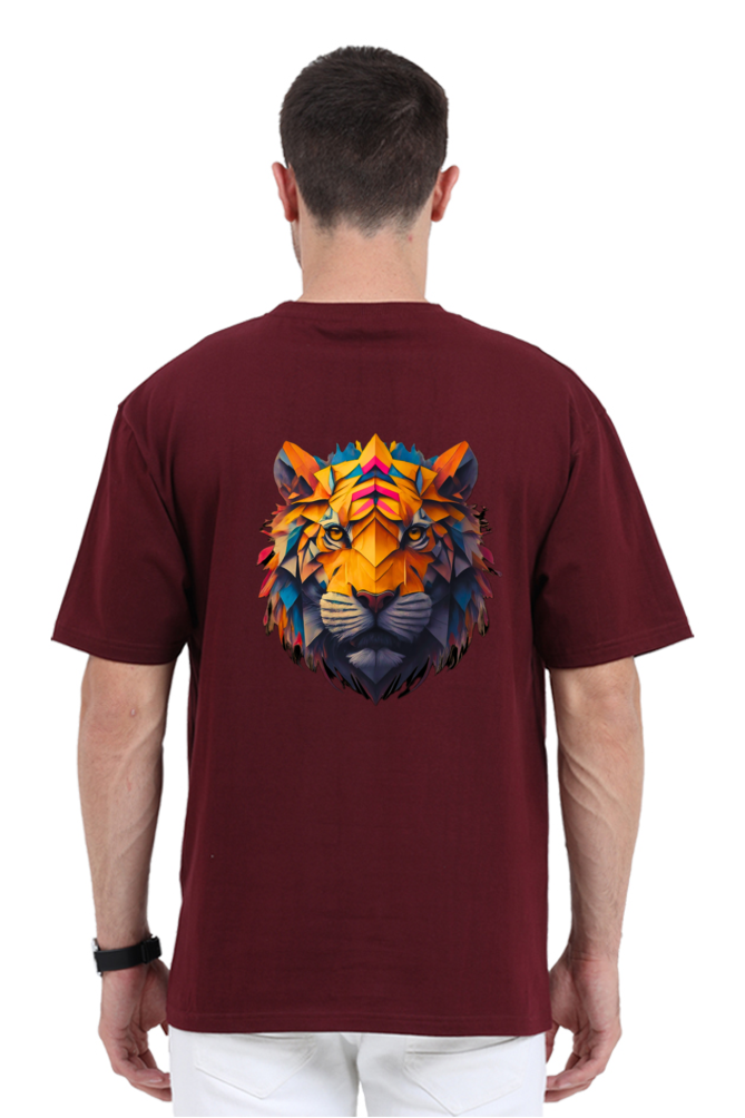 Roar Aggressive Lion Unisex Oversized Classic T-Shirt