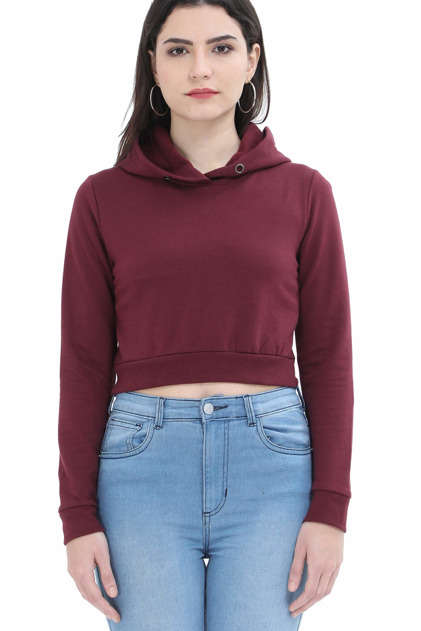 Women's Crop Hoodie