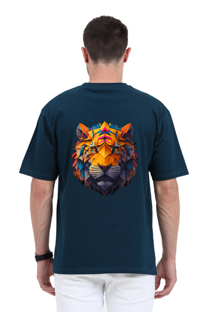 Roar Aggressive Lion Unisex Oversized Classic T-Shirt