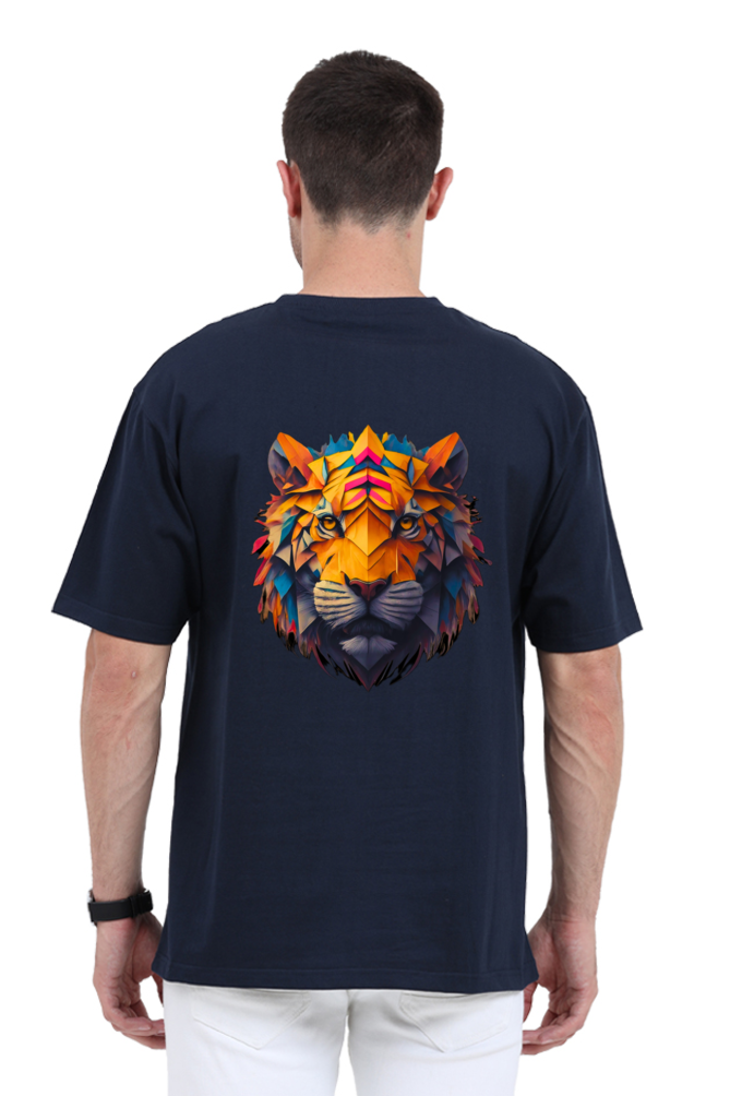 Roar Aggressive Lion Unisex Oversized Classic T-Shirt