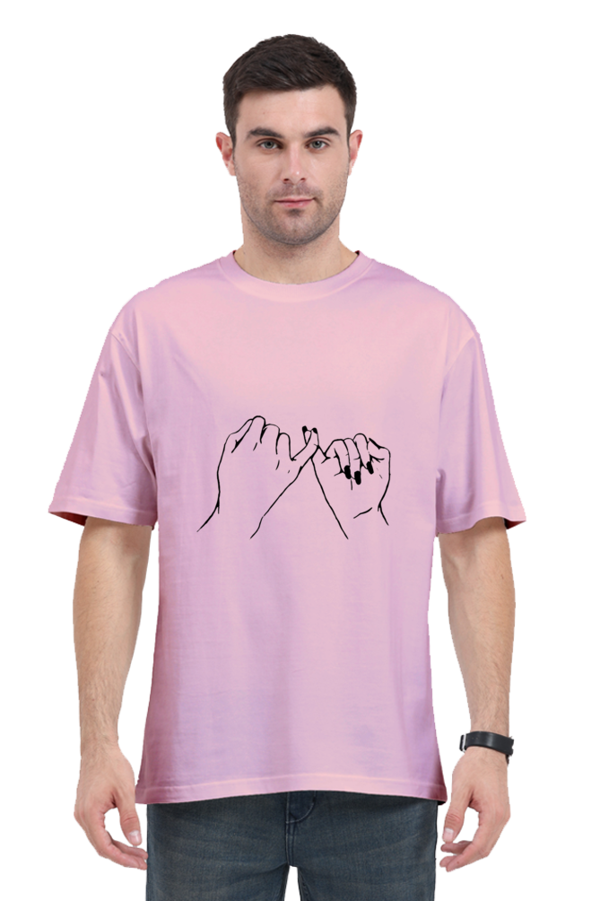 Pinky Promise Unisex Oversized Standard T-Shirt