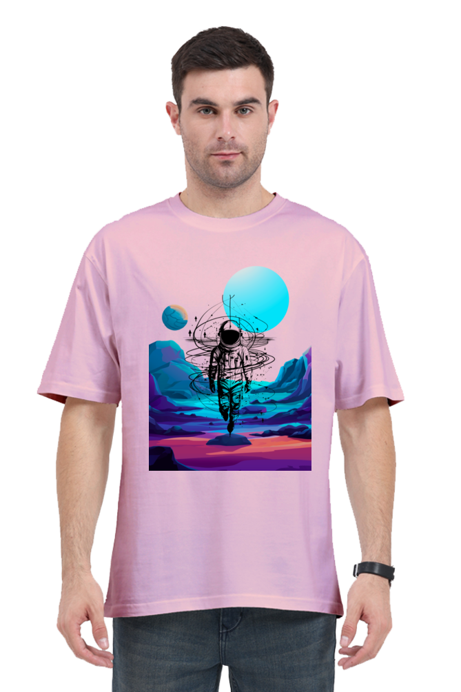 Space Odyssey Astronaut Unisex Oversized Standard T-Shirt