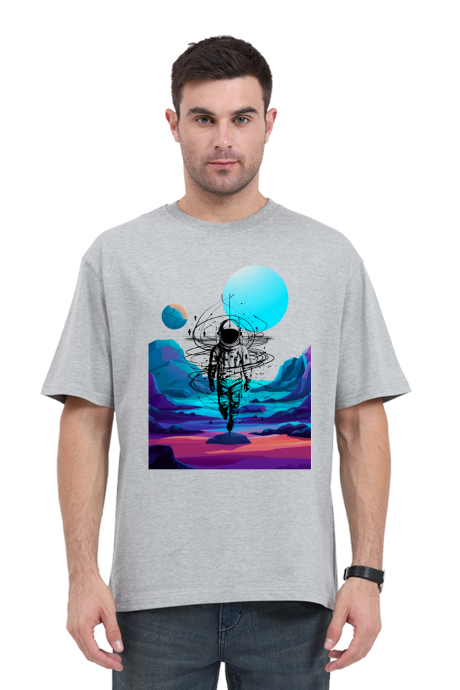 Space Odyssey Astronaut Unisex Oversized Standard T-Shirt