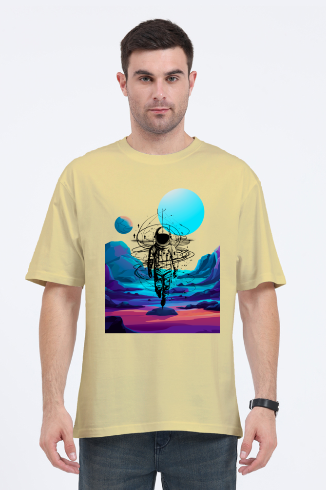 Space Odyssey Astronaut Unisex Oversized Standard T-Shirt