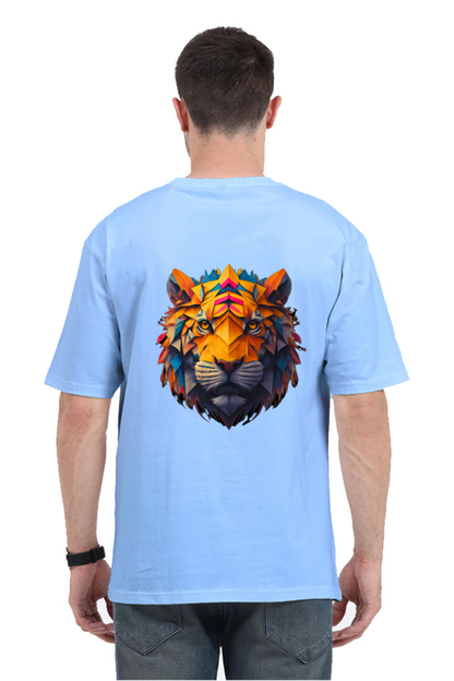 Roar Aggressive Lion Unisex Oversized Classic T-Shirt