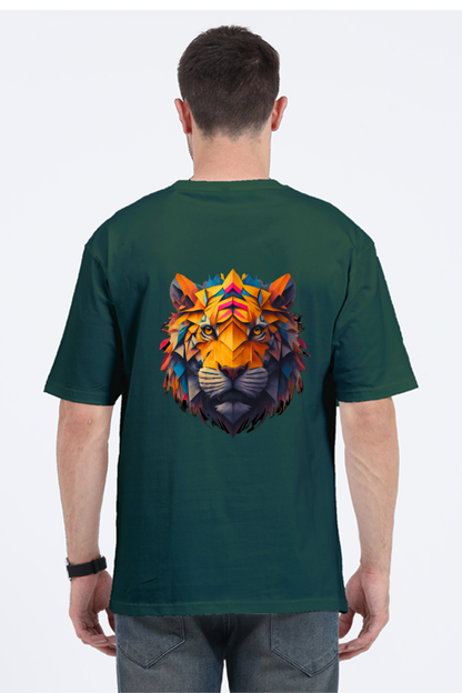 Roar Aggressive Lion Unisex Oversized Classic T-Shirt